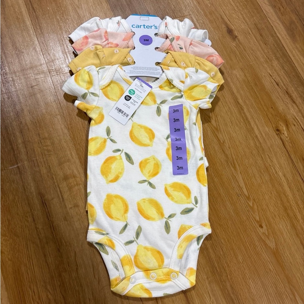 Carter's Printed Baby Bodysuits